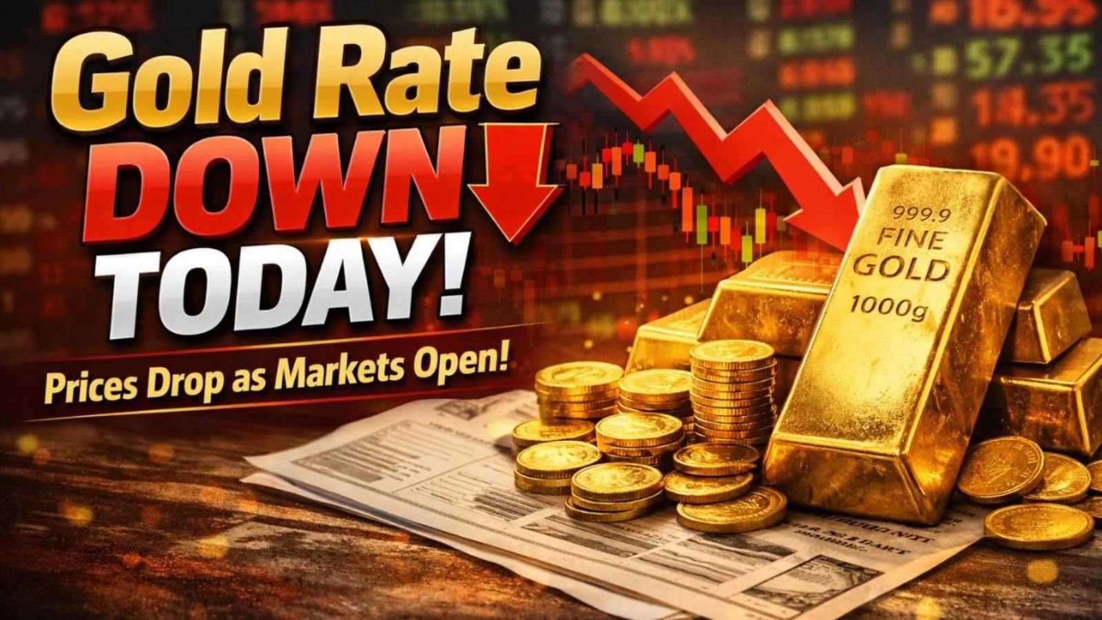 Gold Rate Down Today